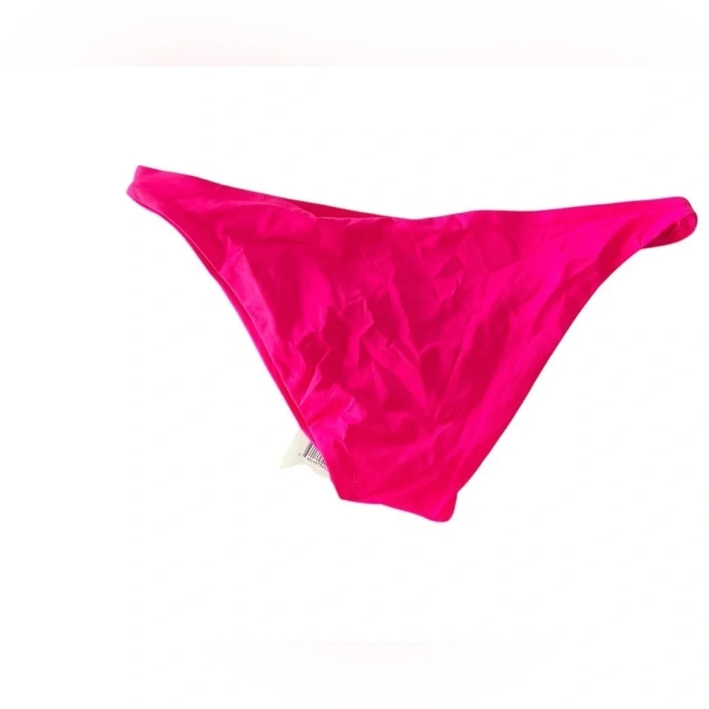 NWT L Space Women’s Camacho Low Rise Bikini Bottoms in Pink in size L